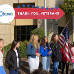 Yavneh Students Honor Veterans