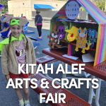 Kitah Alef Arts & Crafts Fair – Their Final Project of the School Year