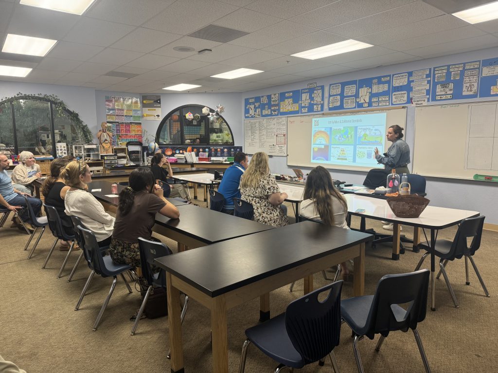 Middle School, Back-to-School Night!