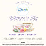 Join Us for Our Annual Women’s Tea
