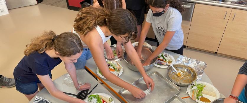 Middle School Cooking Elective - Learning How to Make Vietnamese Spring ...